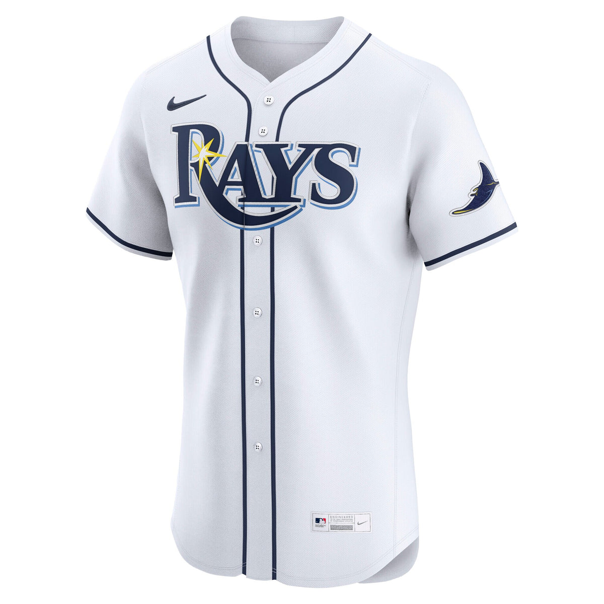 Tampa Bay Rays White Home Elite Jersey