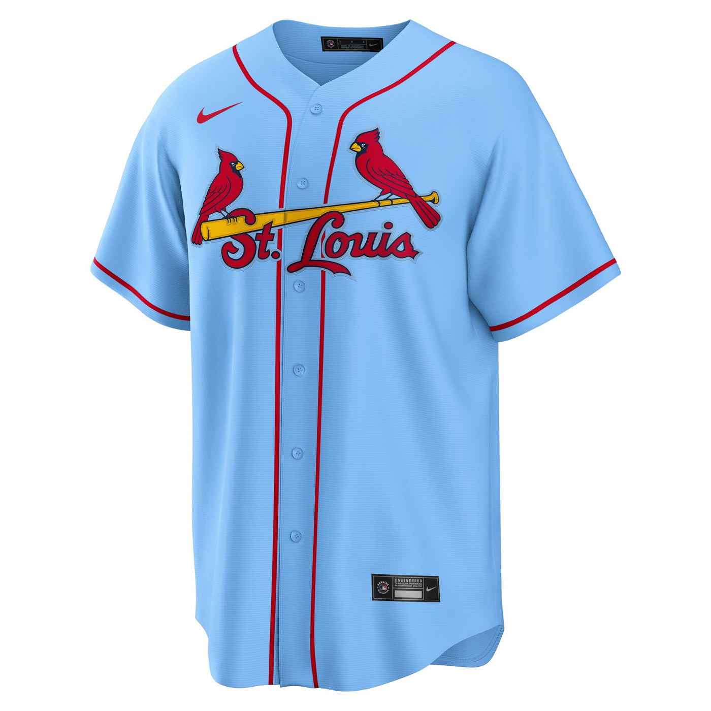 St. Louis Cardinals Lars Nootbaar Nike Light Blue Alternate Replica Jersey