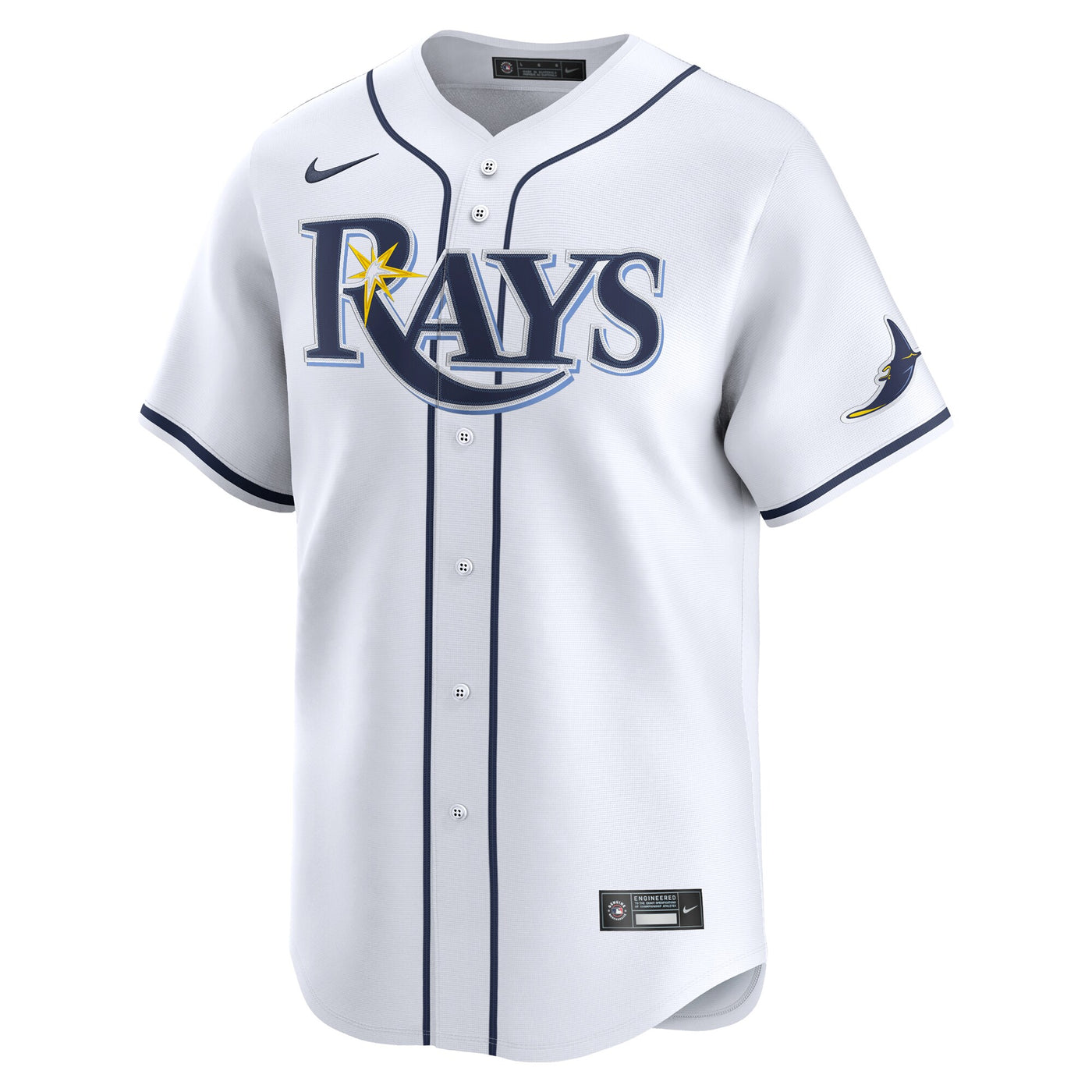 Tampa Bay Rays Nike White Home Limited Custom Jersey