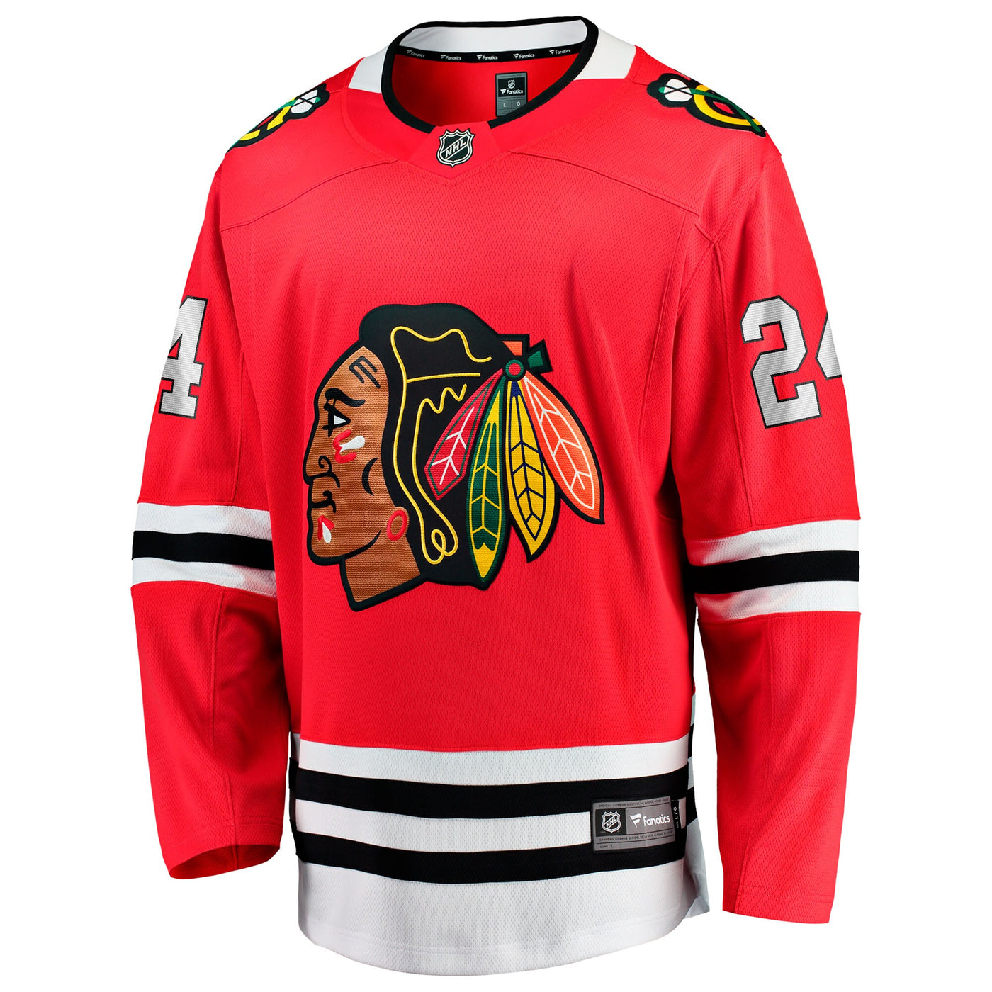 Chicago Blackhawks Sam Lafferty Fanatics Red Home Breakaway Jersey