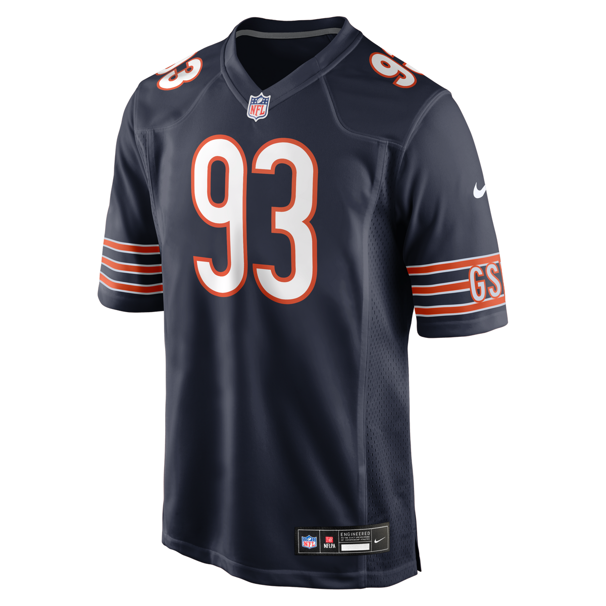 Chicago Bears Kentavius Street Navy Team Game Jersey
