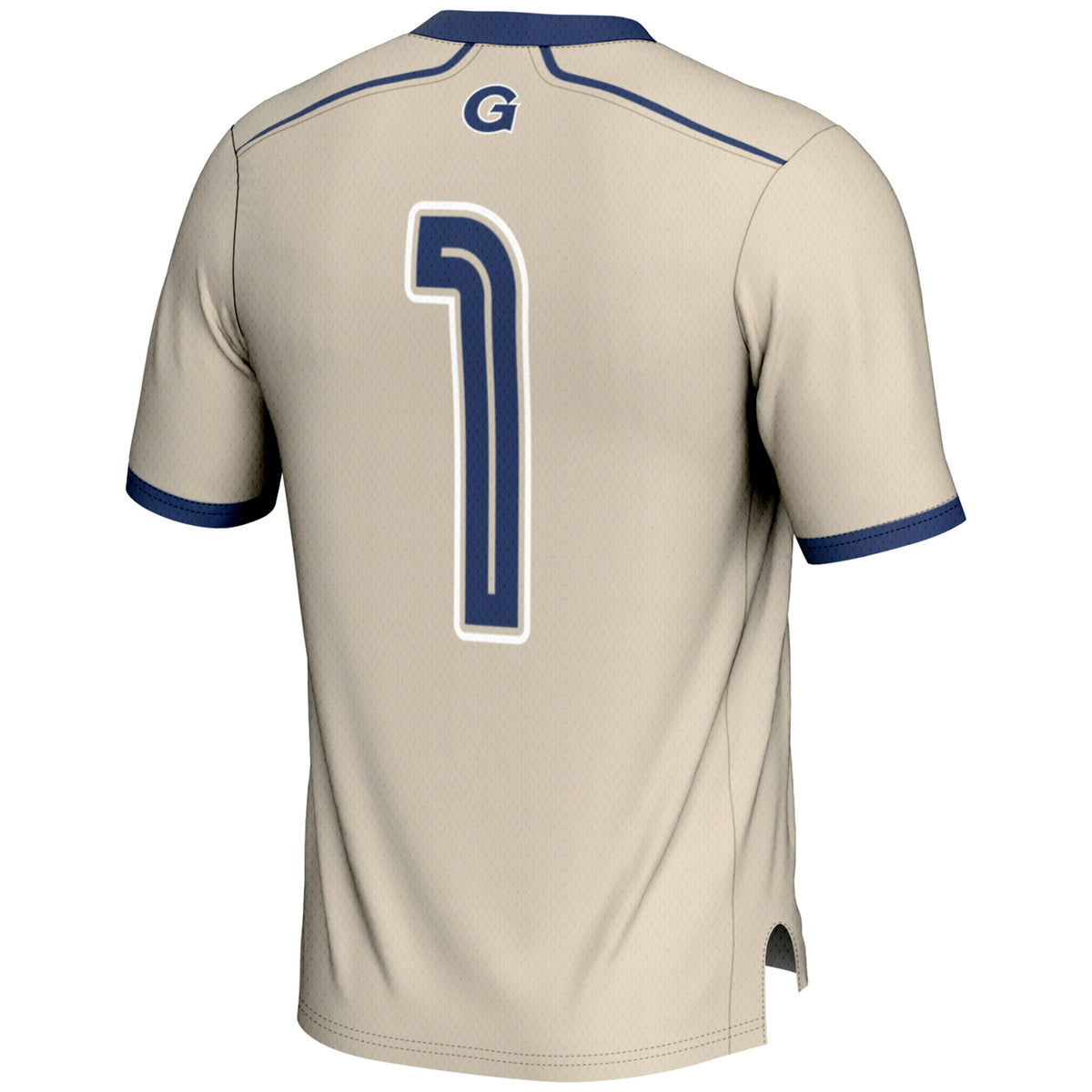 Georgetown Hoyas GameDay Greats #1 Lightweight Lacrosse Jersey - Gray