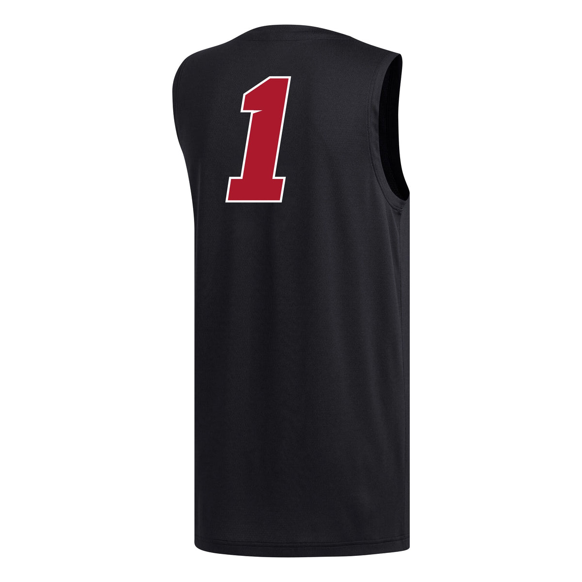 #1 Louisville Cardinals Replica Basketball Jersey - Black