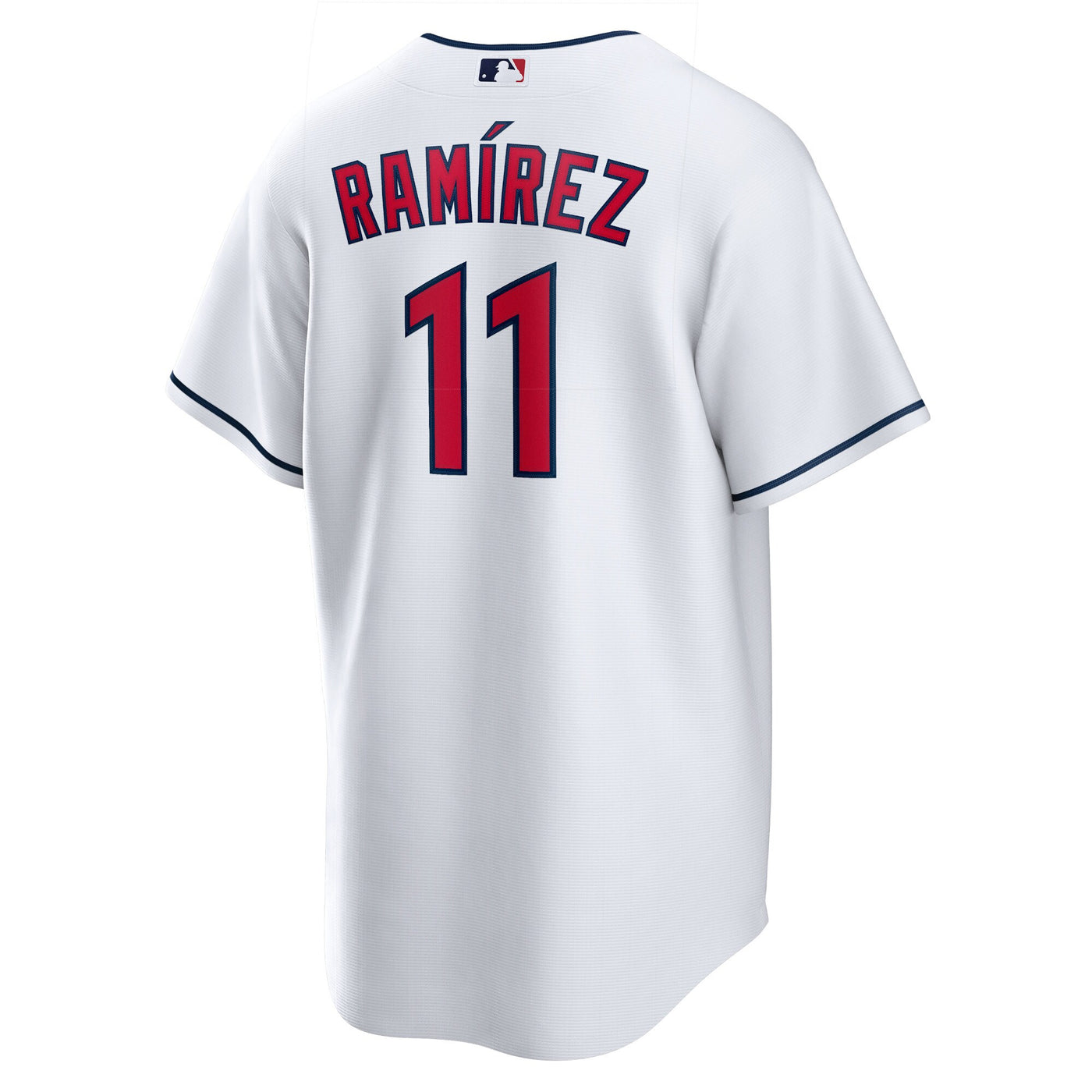 Cleveland Guardians José Ramírez Nike White Replica Player Jersey