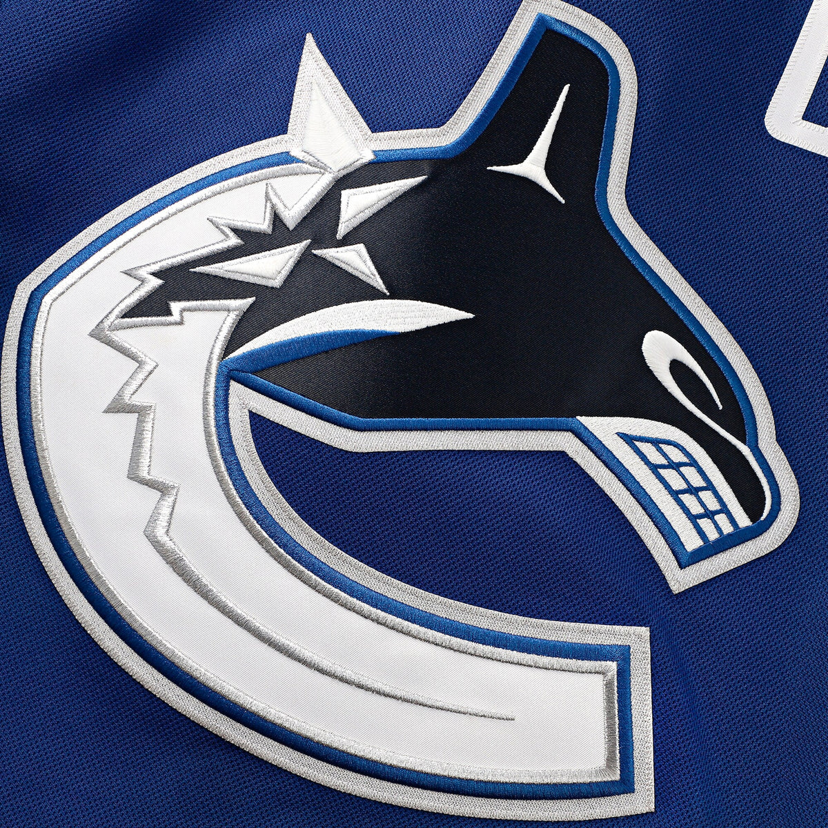 Vancouver Canucks Fanatics Blue Home Premium Custom Jersey
