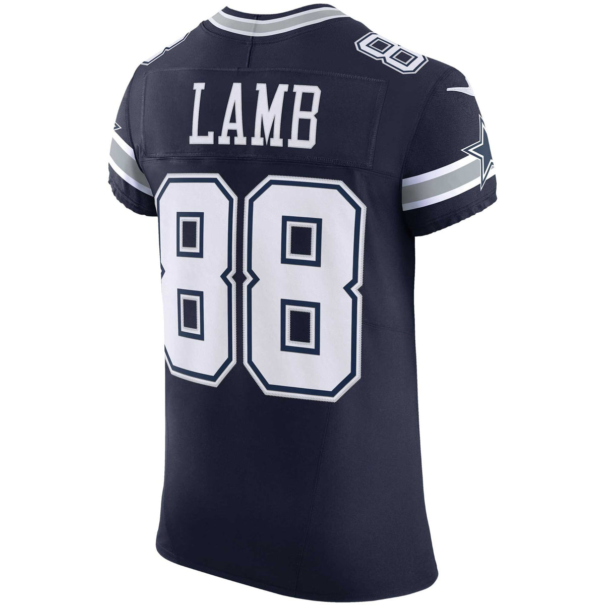 Dallas Cowboys CeeDee Lamb Navy Team Vapor F.U.S.E. Elite Jersey