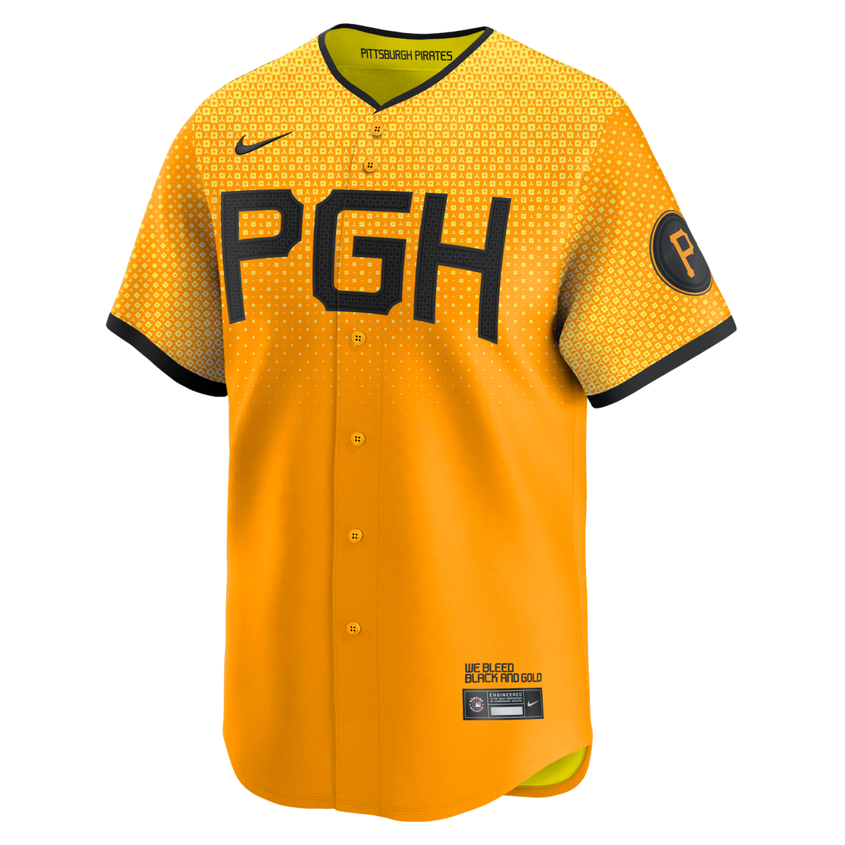 Pittsburgh Pirates Oneil Cruz Gold City Connect Limited Jersey