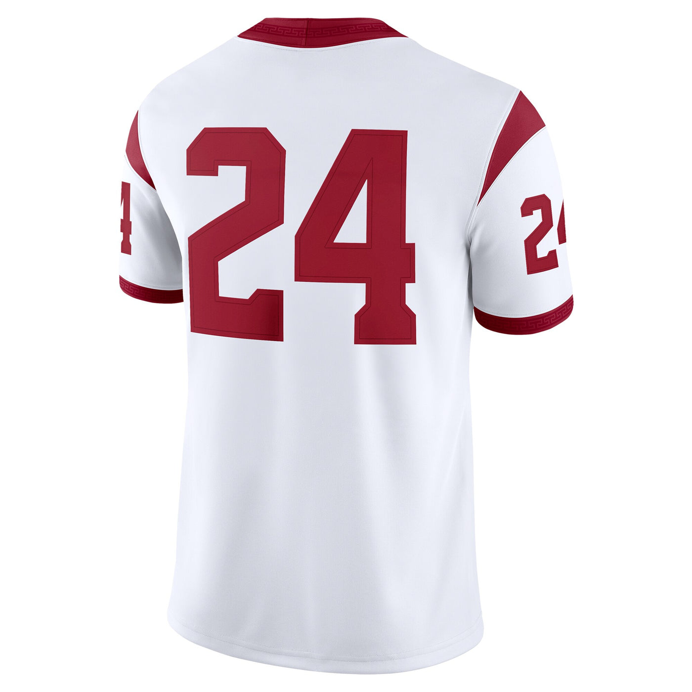 Nike #24 White USC Trojans Game Jersey