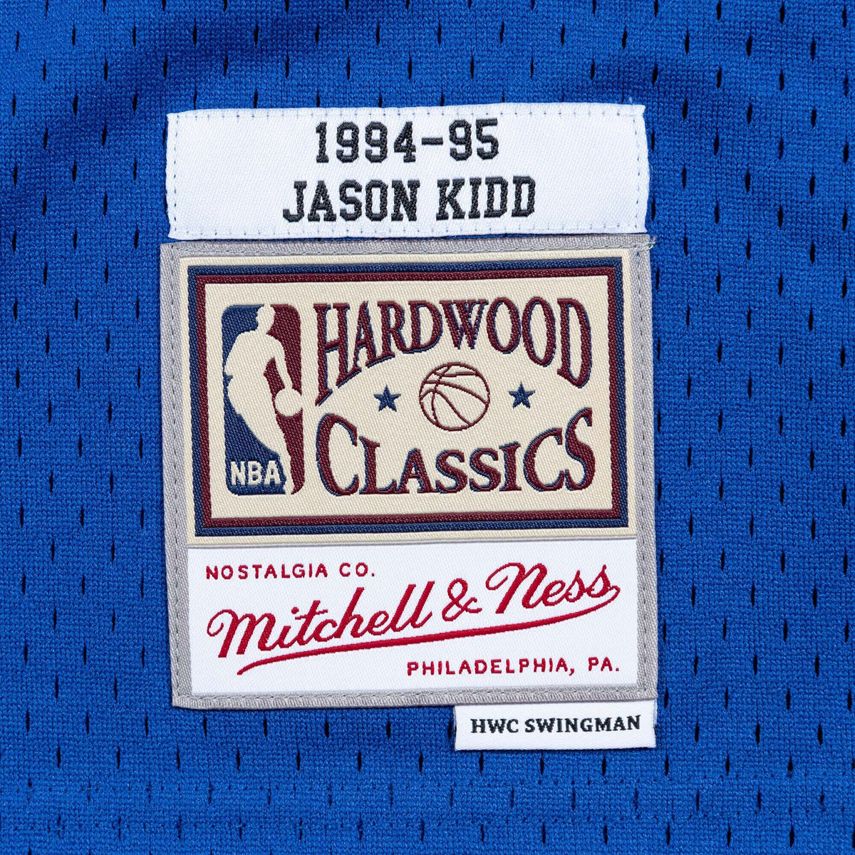 Dallas Mavericks Hardwood Classics Road Jersey By Mitchell & Ness - - Jason Kidd