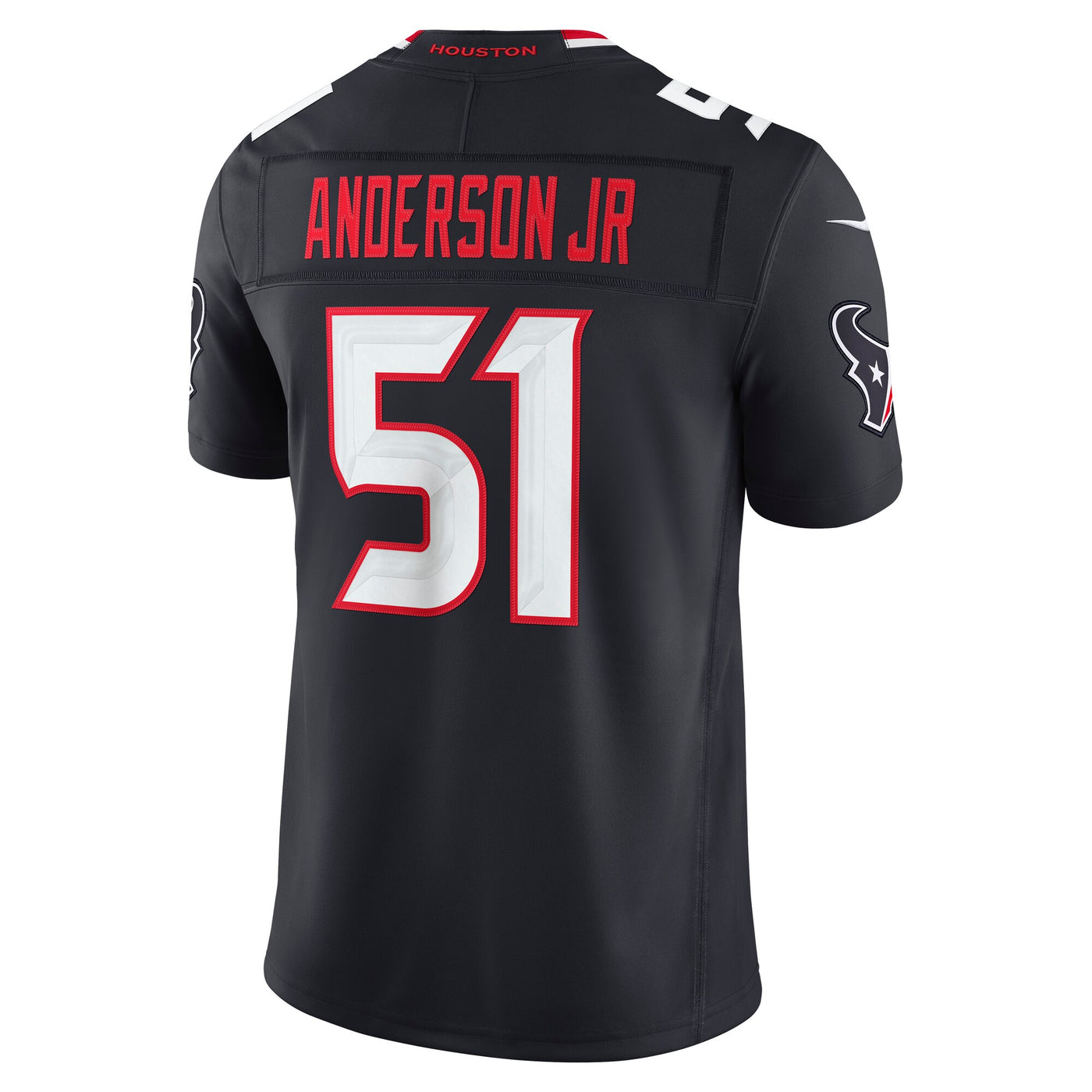Houston Texans Will Anderson Jr. Nike Navy Team Vapor F.U.S.E. Stitched Limited Jersey