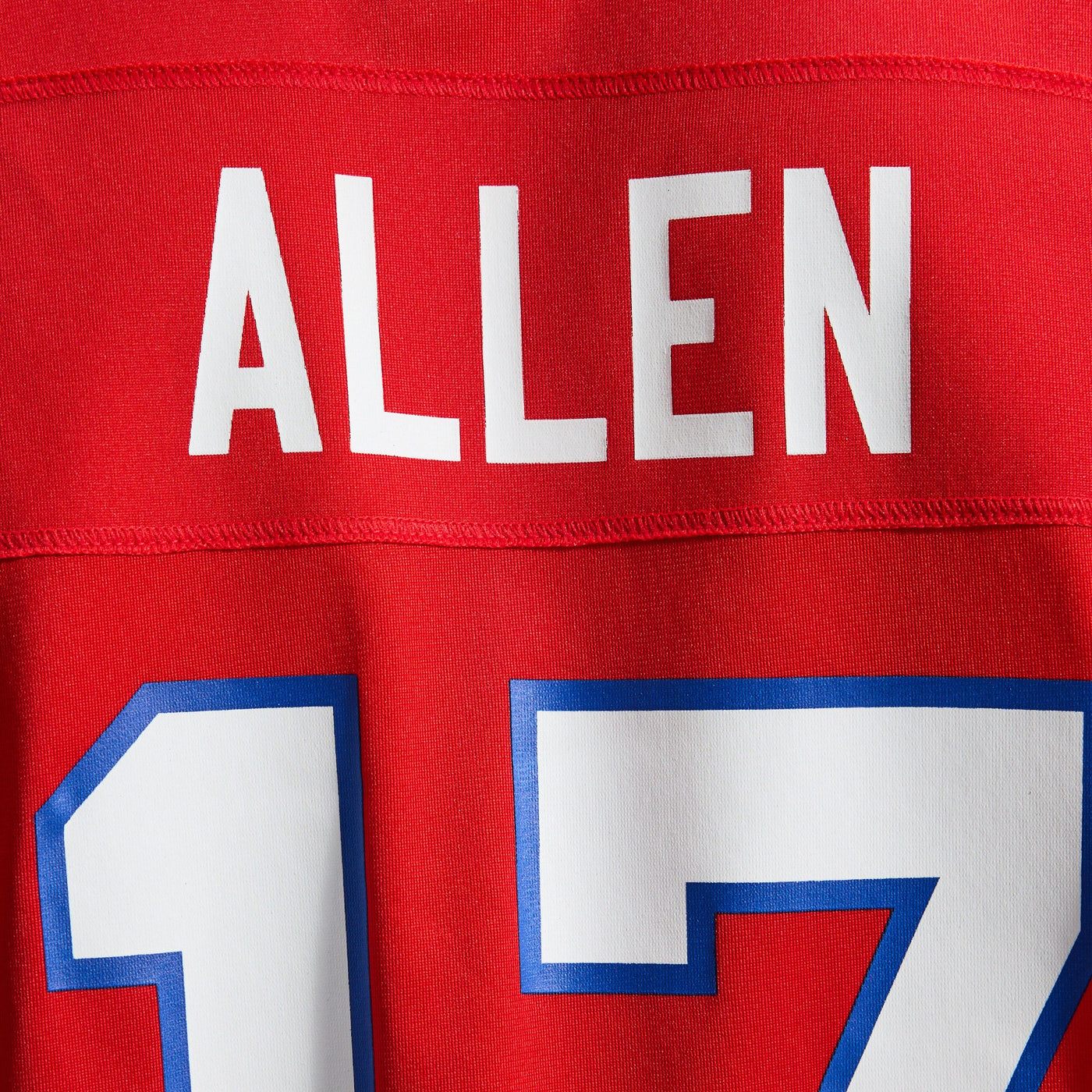 Buffalo Bills Josh Allen Nike Red Alternate Game Player Jersey