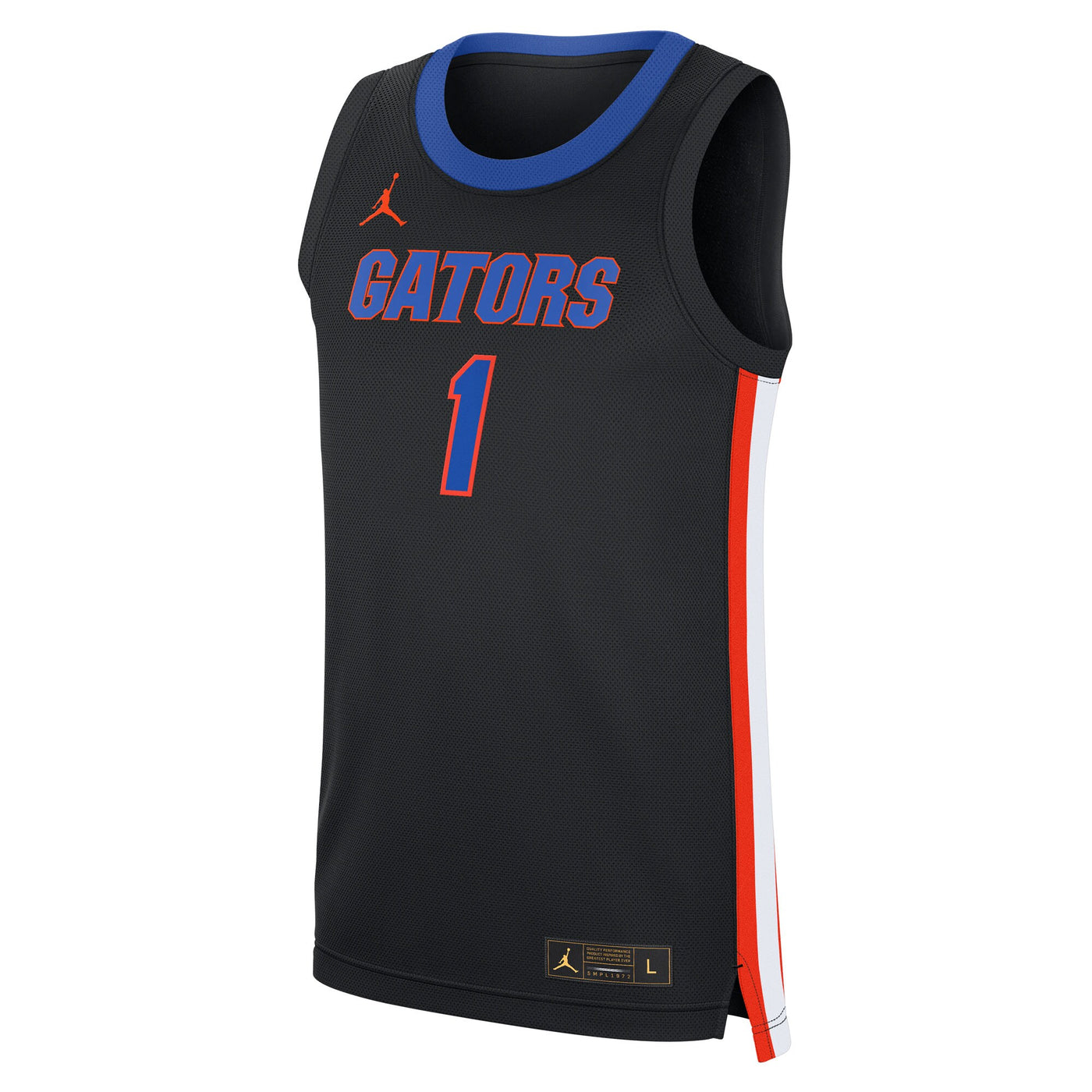 Jordan Brand #1 Black Florida Gators Alternate Replica Jersey