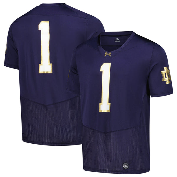 Under Armour Navy Notre Dame Fighting Irish Replica Football Jersey