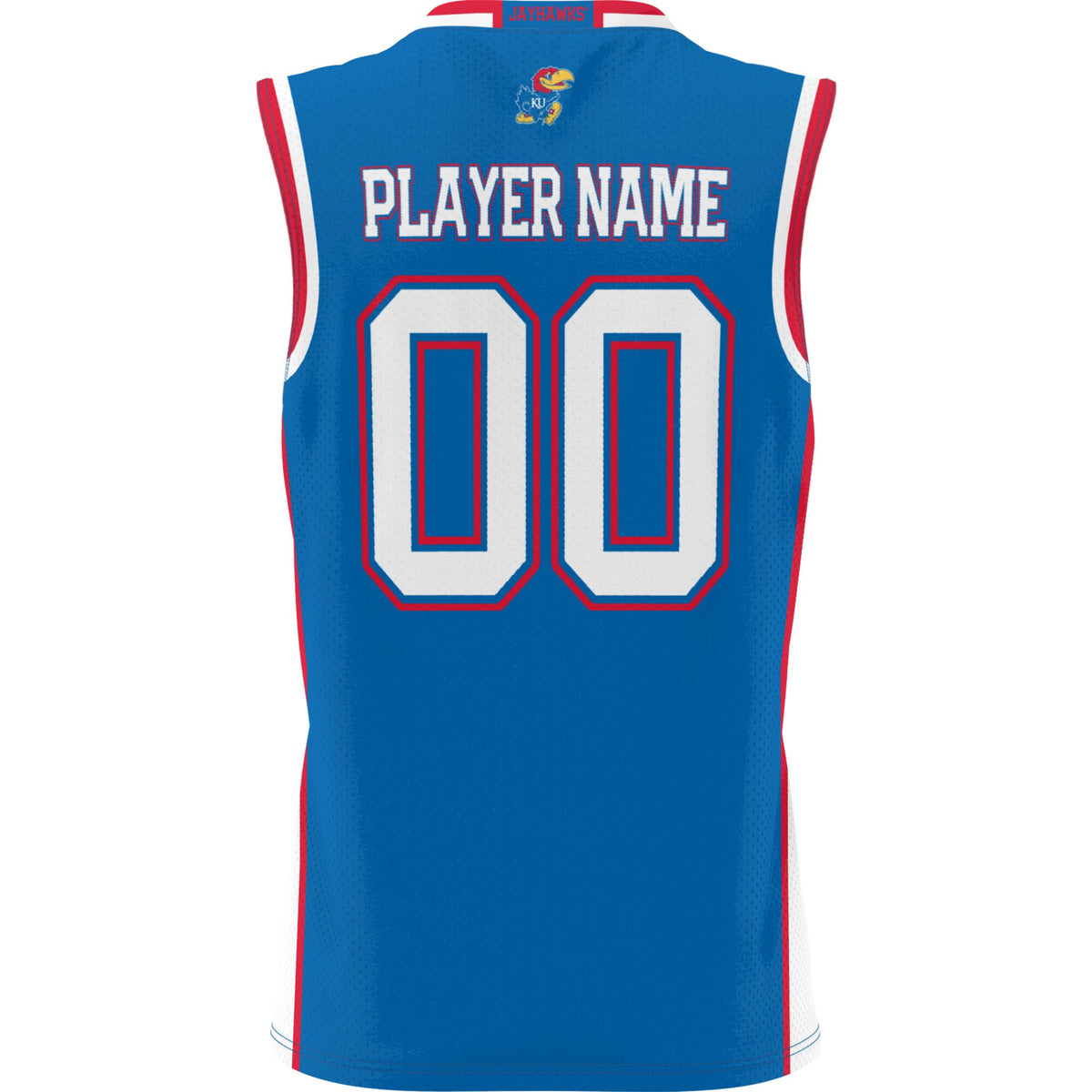 Kansas Jayhawks GameDay Greats Lightweight NIL Pick-A-Player Basketball Jersey - Royal
