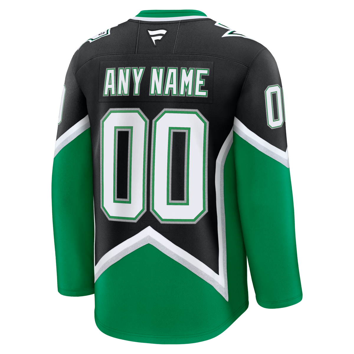 Dallas Stars Fanatics Black Alternate Premium Custom Jersey