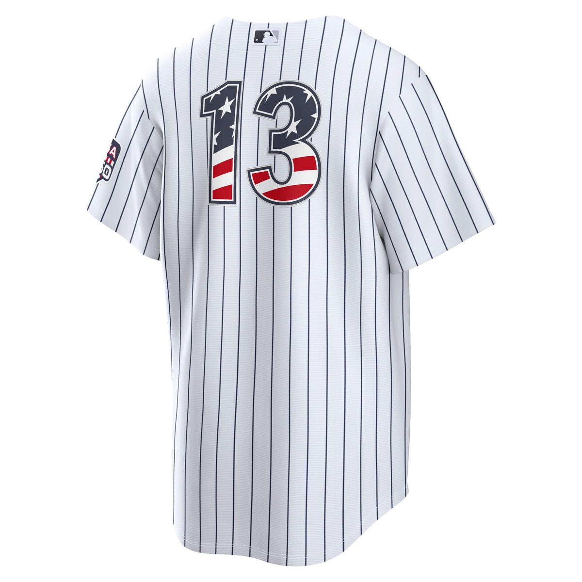 Fourth of July New York Yankees Jazz Chisholm Jr. White USA 250 Stadium Jersey