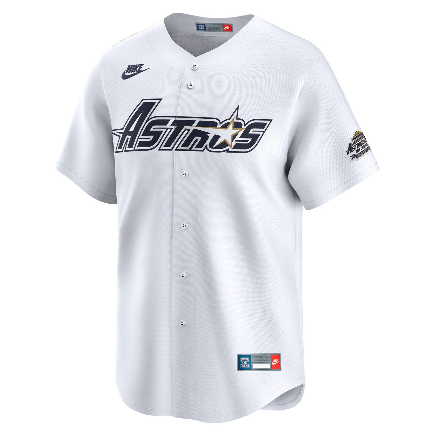 Houston Astros Craig Biggio Nike White Throwback Cooperstown Collection Limited Jersey
