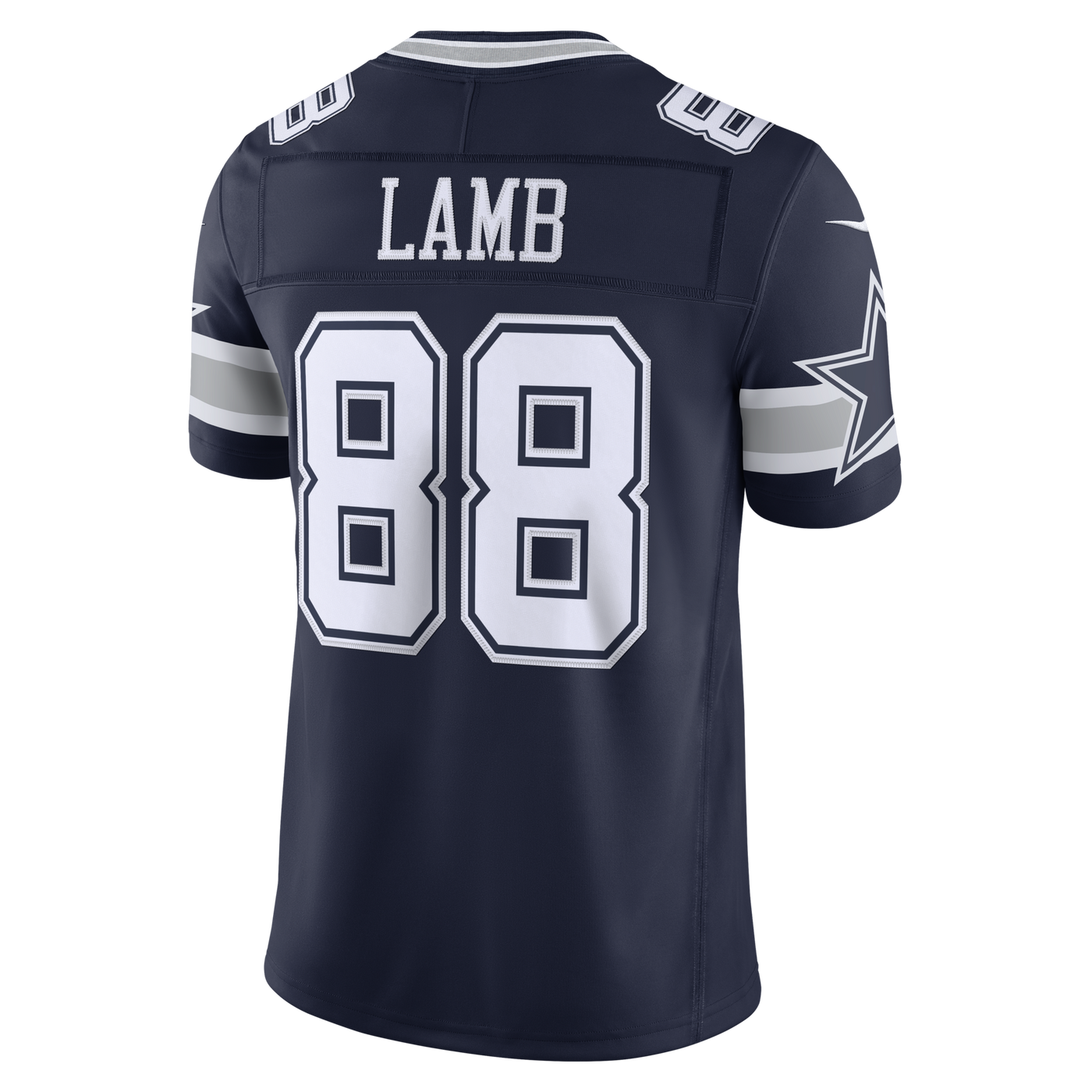 Dallas Cowboys CeeDee Lamb Nike Navy Team Vapor F.U.S.E. Stitched Limited Jersey