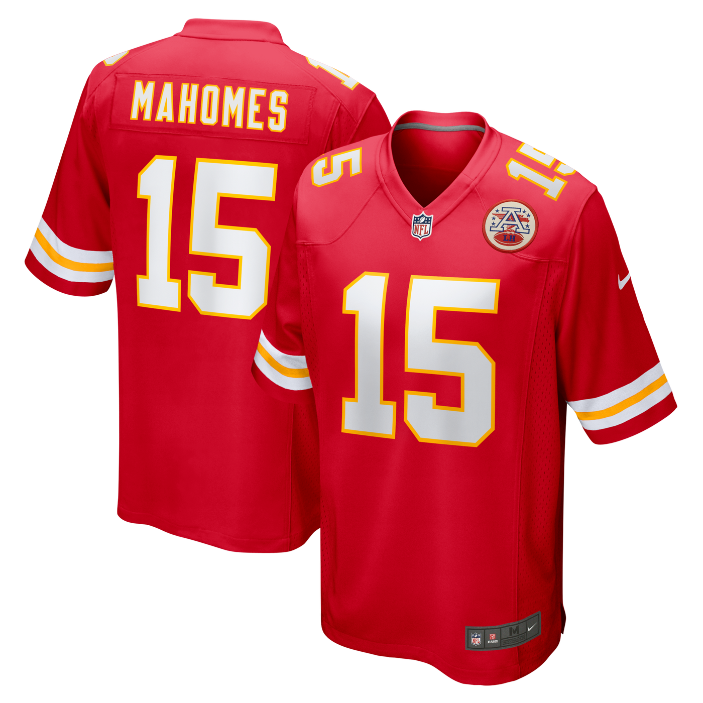 Kansas City Chiefs Patrick Mahomes Nike Red Game Jersey