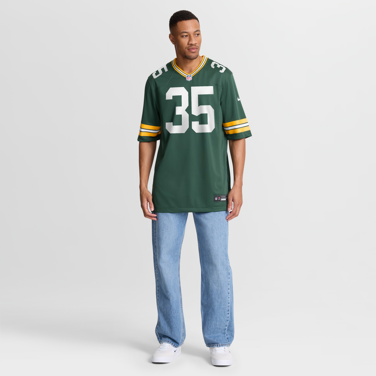 Green Bay Packers Lucas Havrisik Green Team Game Jersey