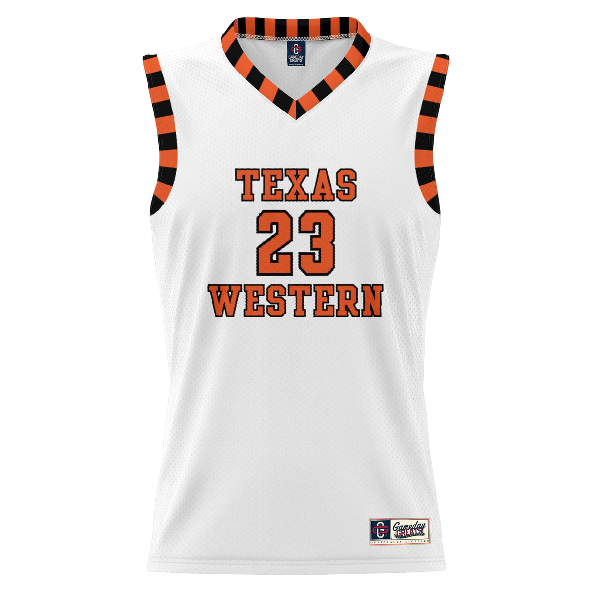 UTEP Miners GameDay Greats Throwback Basketball Jersey - White