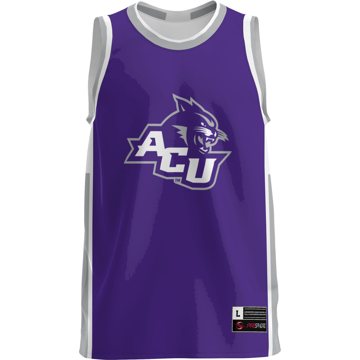 Abilene Christian University Wildcats GameDay Greats Lightweight Basketball Jersey - Purple