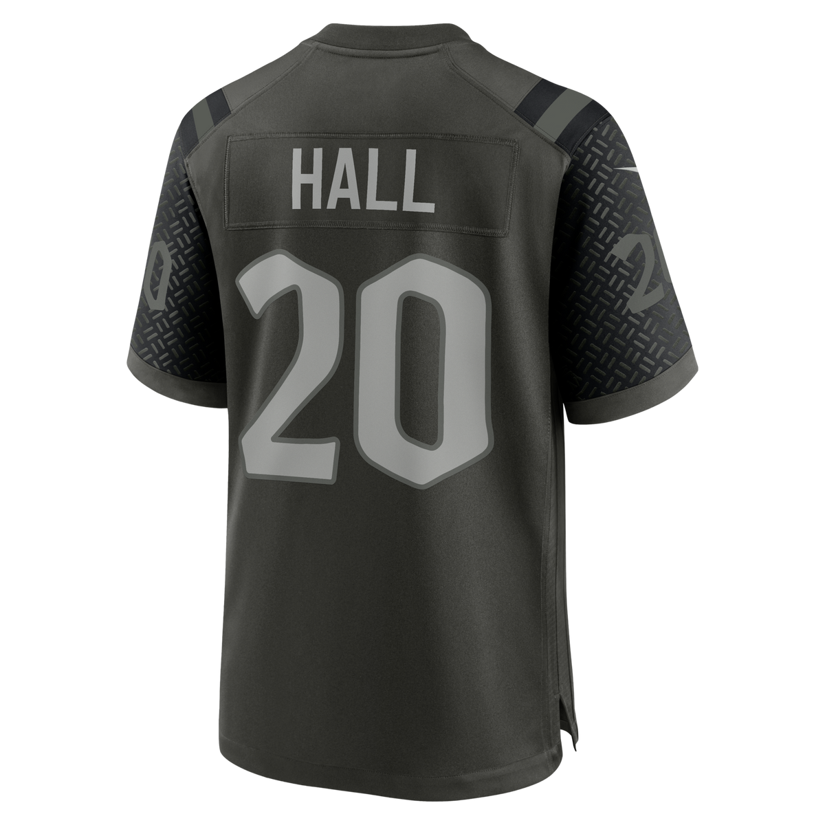 New York Jets Breece Hall Gotham Green 2025 Rivalries Collection Game Jersey