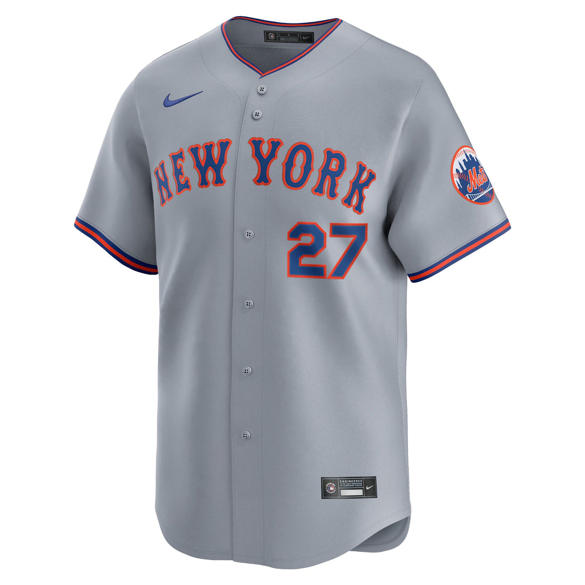 New York Mets Mark Vientos Gray All-Star Limited Jersey