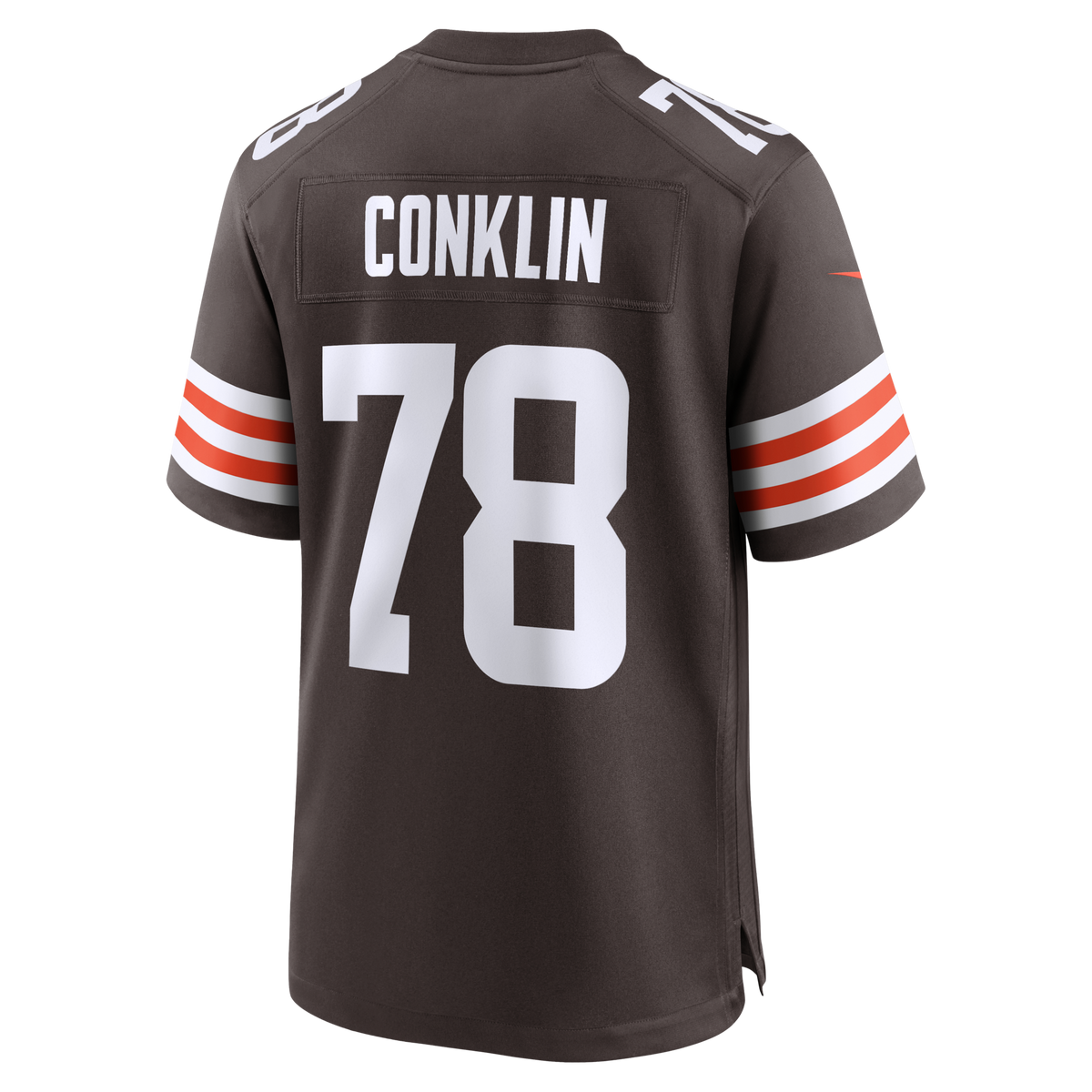 Cleveland Browns Jack Conklin Brown Team Game Jersey
