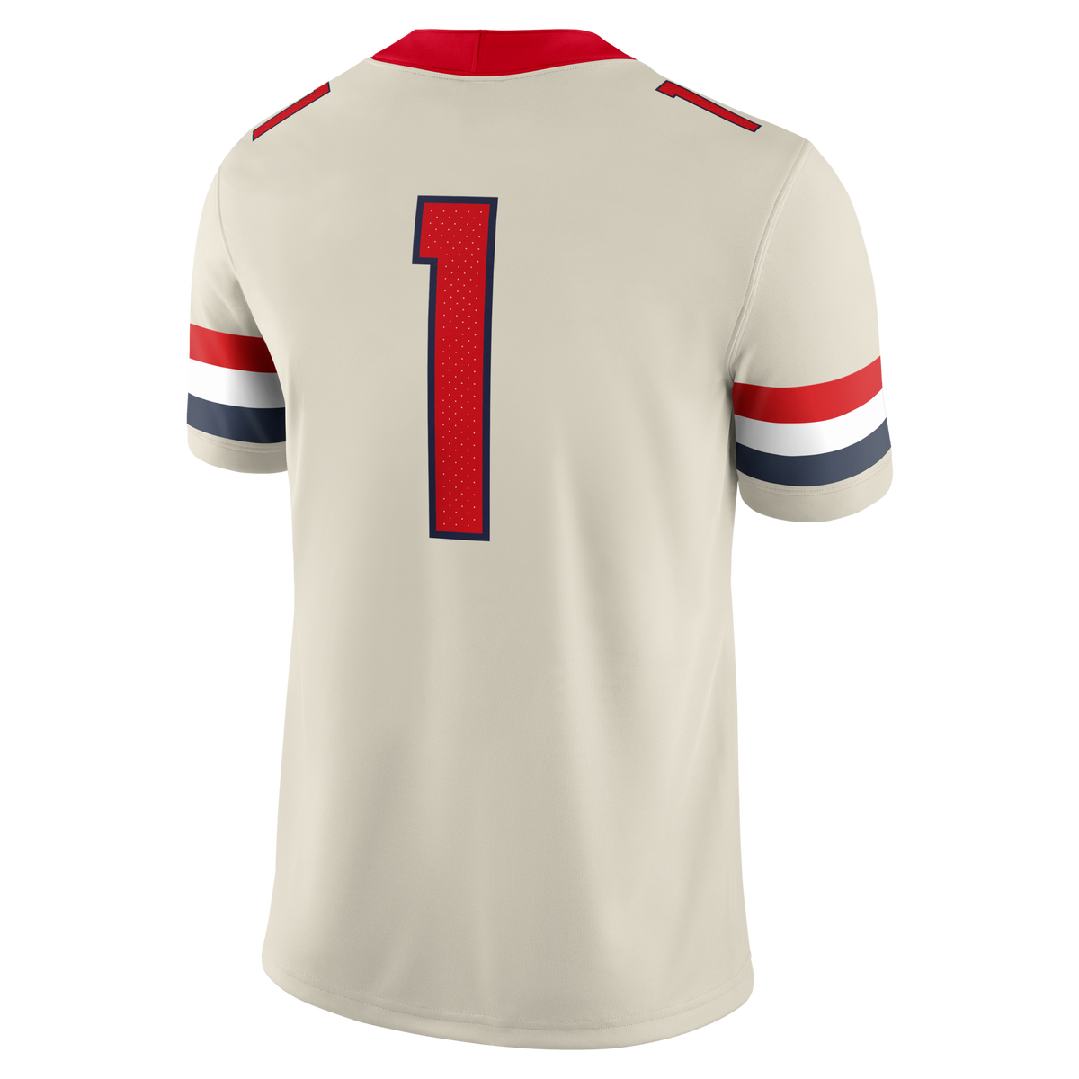 #1 Arizona Wildcats Alternate Game Football Jersey - Cream