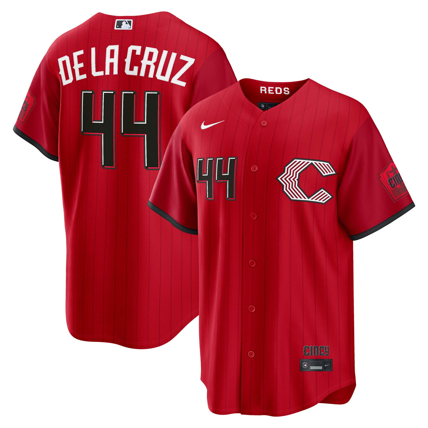 Cincinnati Reds Elly De La Cruz Nike Red 2026 City Connect Stadium Jersey