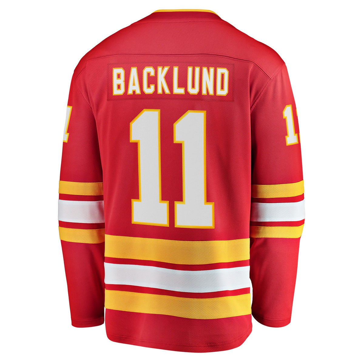 Calgary Flames Mikael Backlund Fanatics Red Home Breakaway Player Jersey
