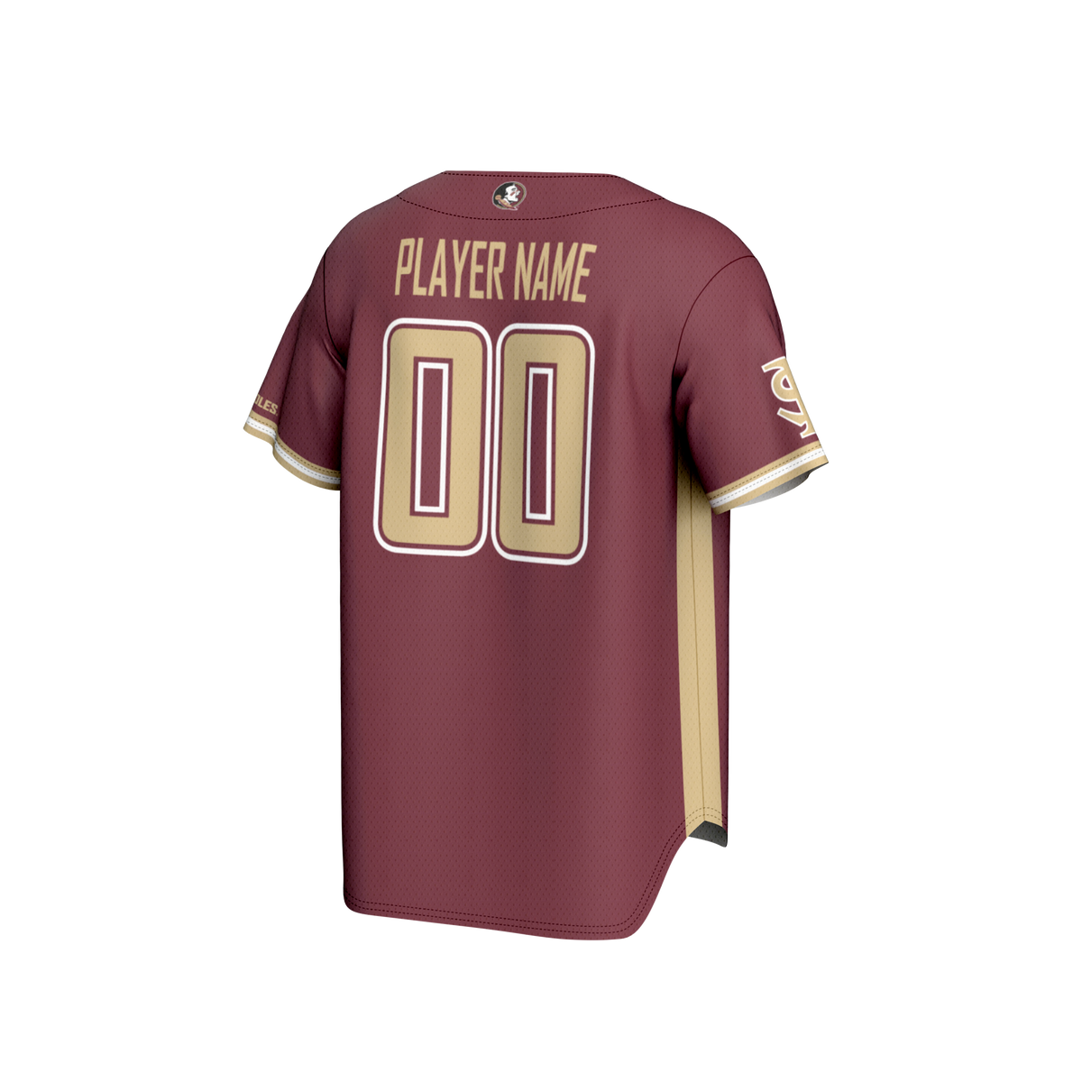 Florida State Seminoles GameDay Greats NIL Pick-A-Player Lightweight Baseball Jersey - Garnet