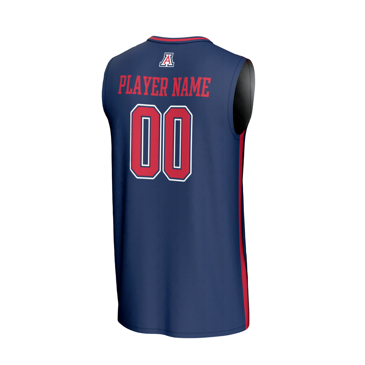 Arizona Wildcats GameDay Greats NIL Pick-A-Player Lightweight Basketball Fashion Jersey - Navy