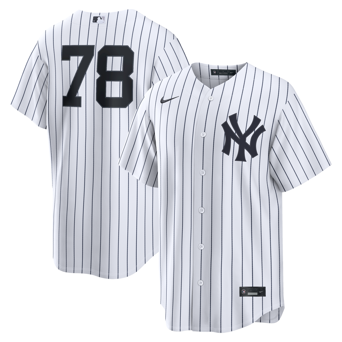 New York Yankees Spencer Jones White Home Replica Jersey