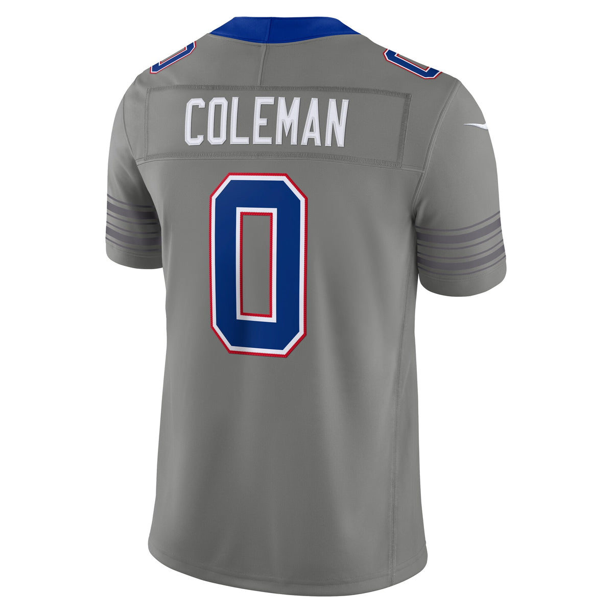 Buffalo Bills Keon Coleman Gray Nickel City Vapor F.U.S.E. Stitched Limited Jersey
