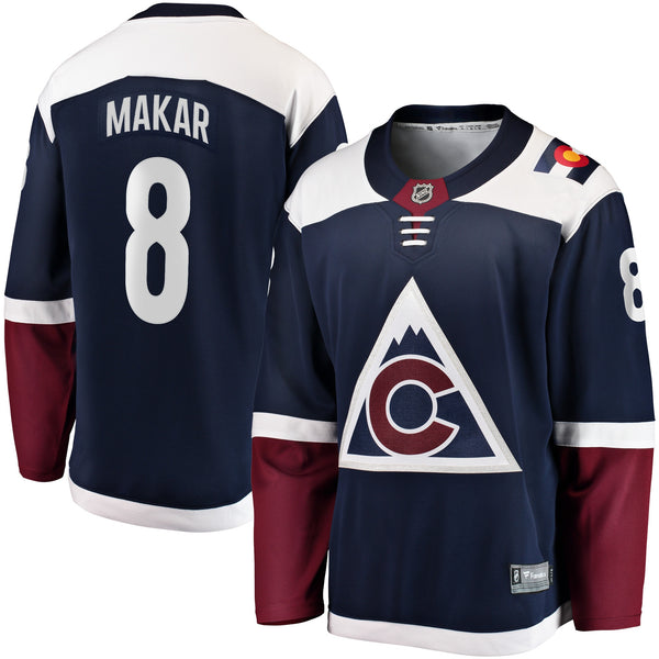 Colorado Avalanche Cale Makar Fanatics Navy Breakaway Jersey