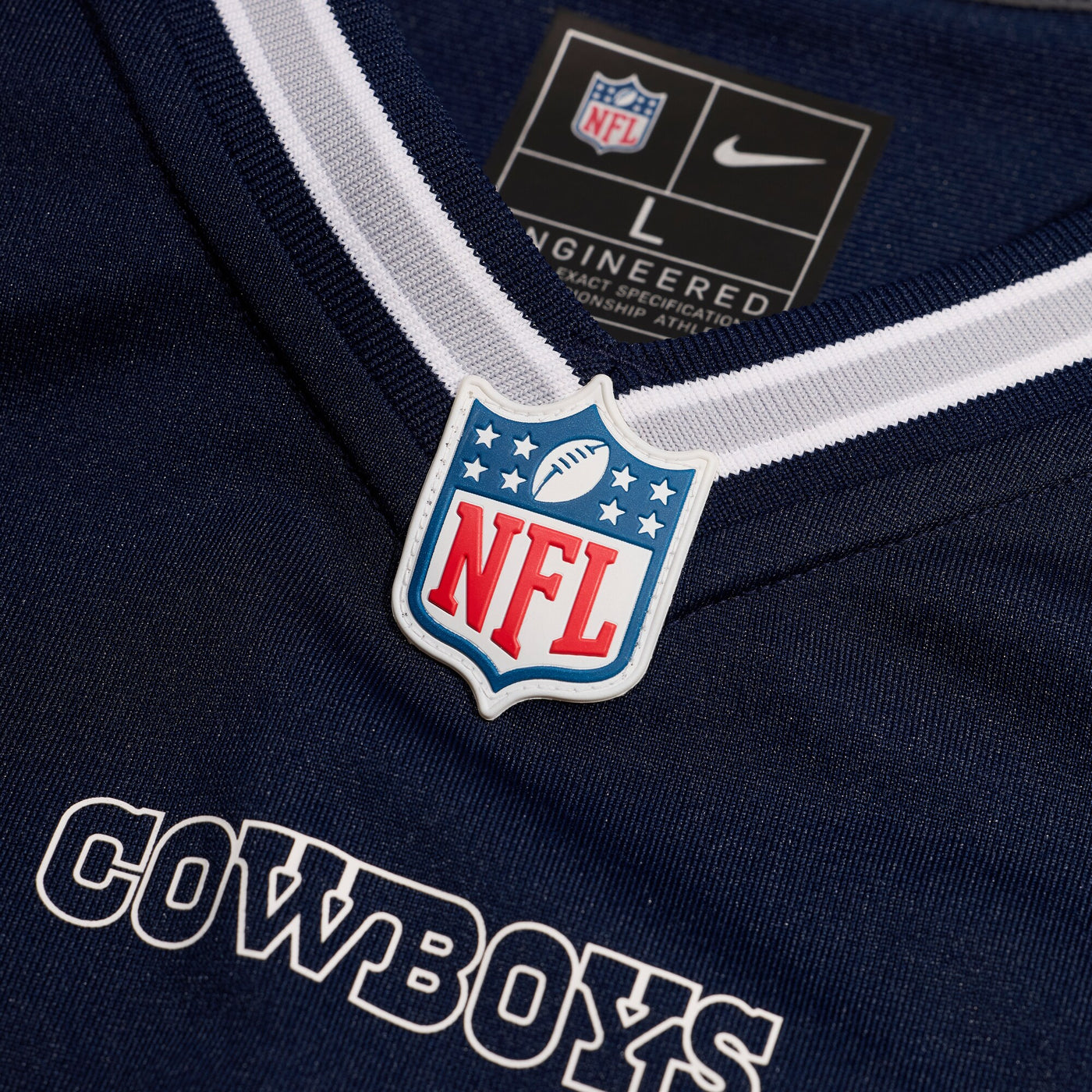 Dallas Cowboys Malachi Lawrence Nike Navy 2026 NFL Draft First Round Pick No. 20 Team Game Jersey