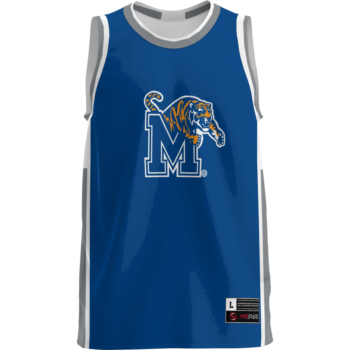 Memphis Tigers GameDay Greats Lightweight Basketball Jersey - Blue