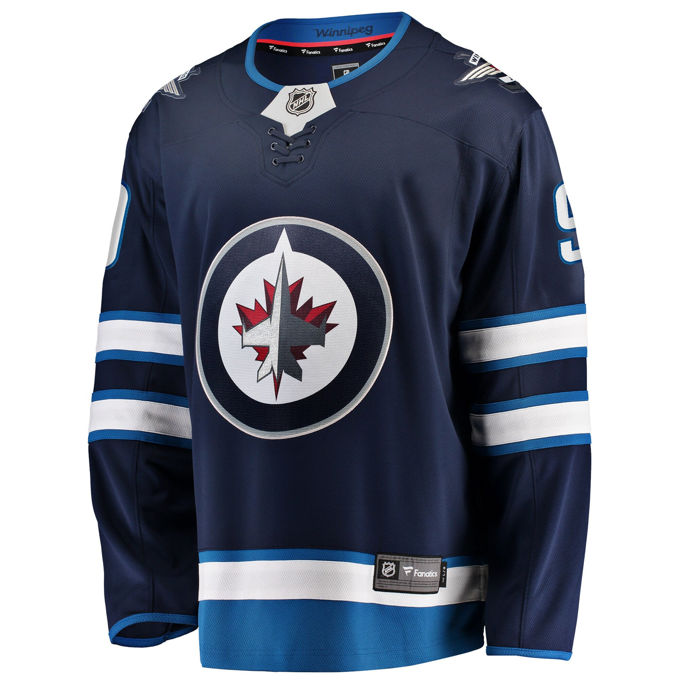 Winnipeg Jets Alex Iafallo Fanatics Navy Home Premier Breakaway Player Jersey