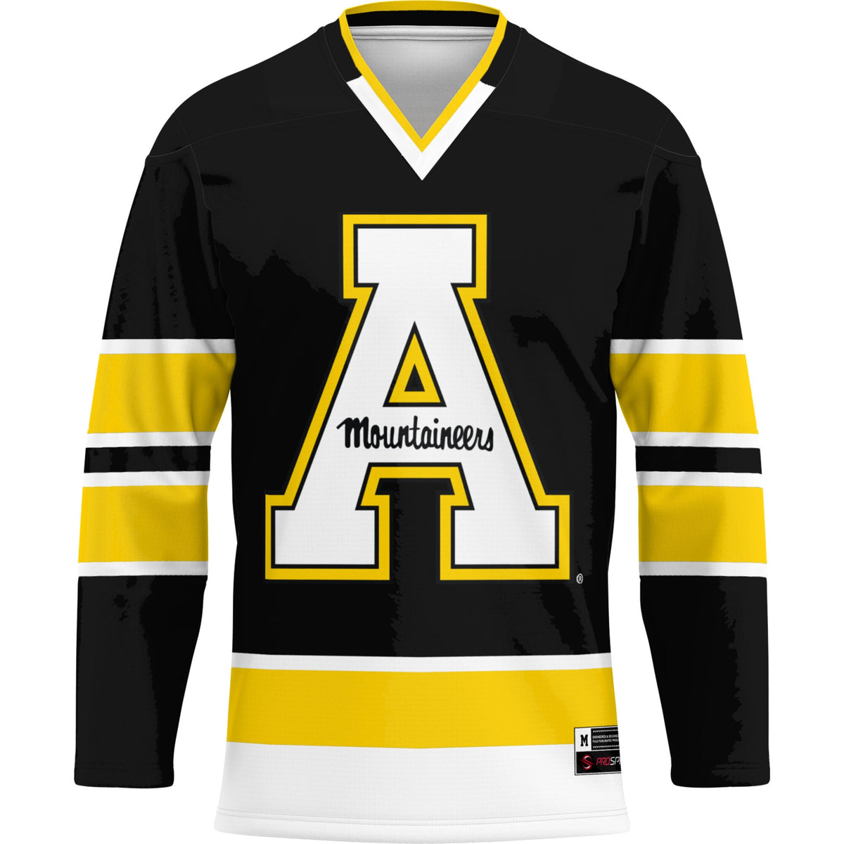Appalachian State Mountaineers GameDay Greats Hockey Jersey - Black