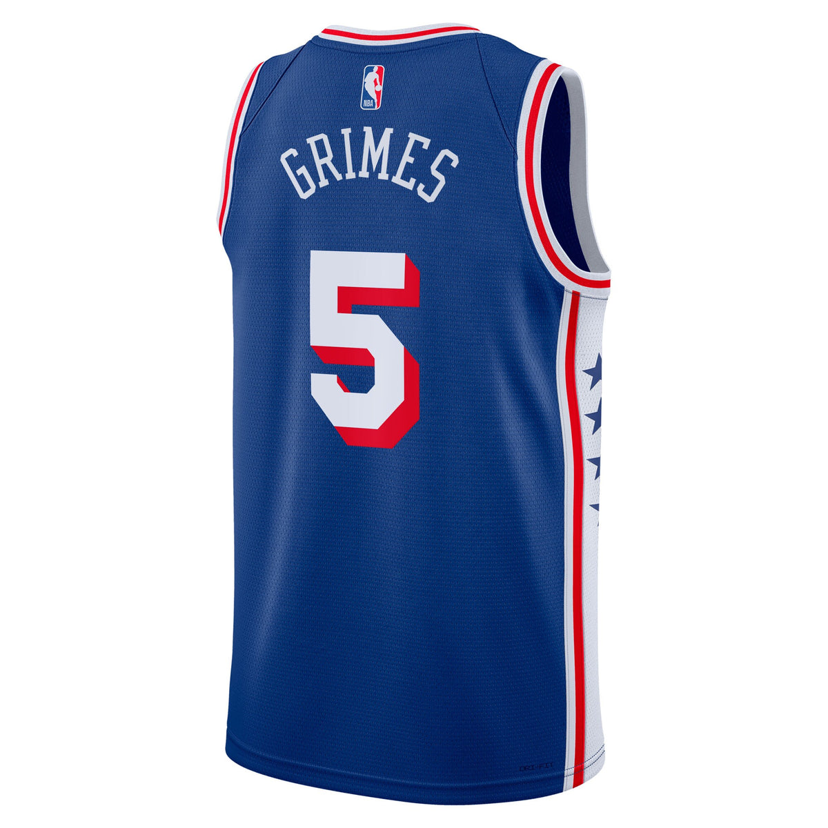 Philadelphia 76ers Icon Edition Swingman Jersey - Royal - Quentin Grimes -