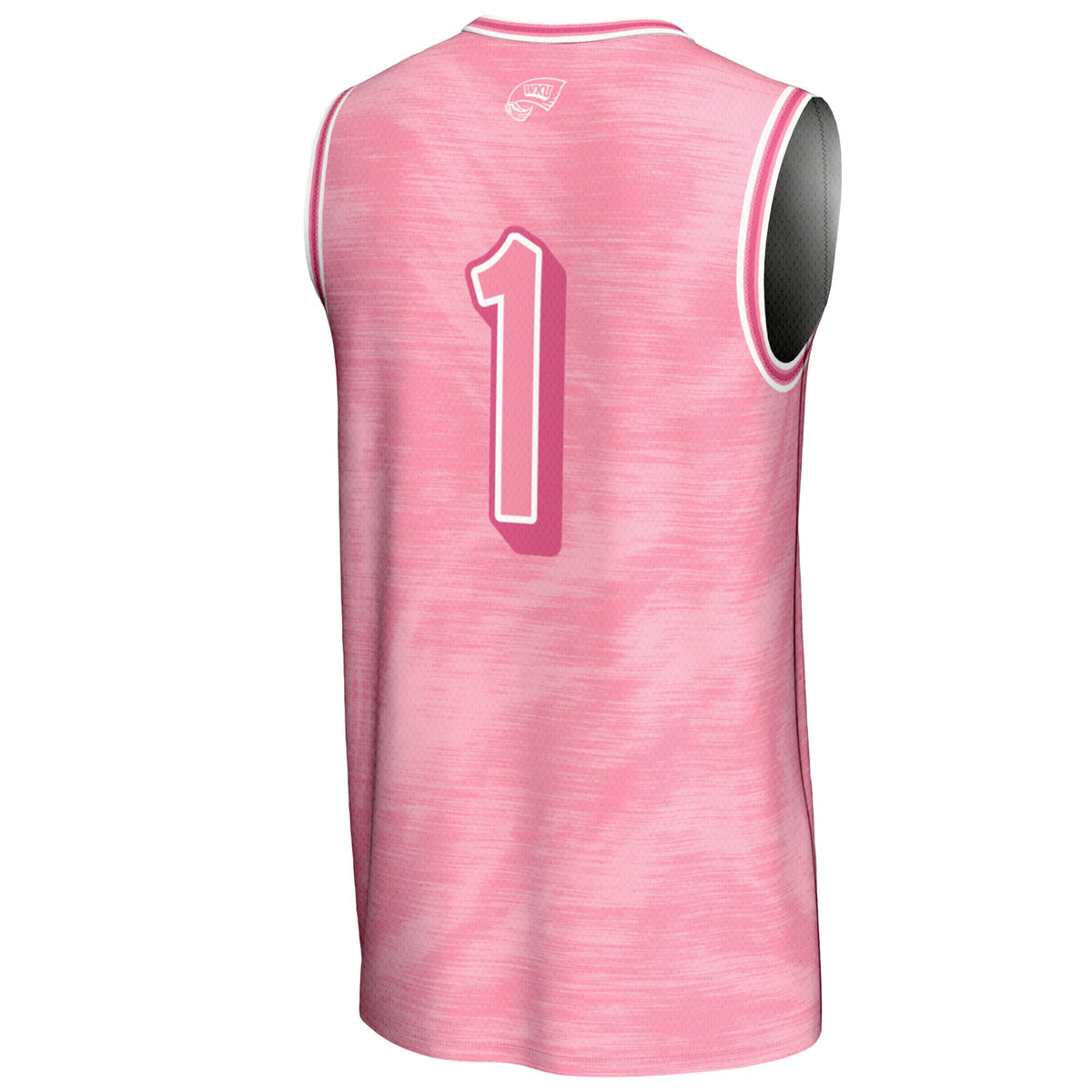 #1 Western Kentucky Hilltoppers GameDay Greats Lightweight Basketball Jersey - Pink