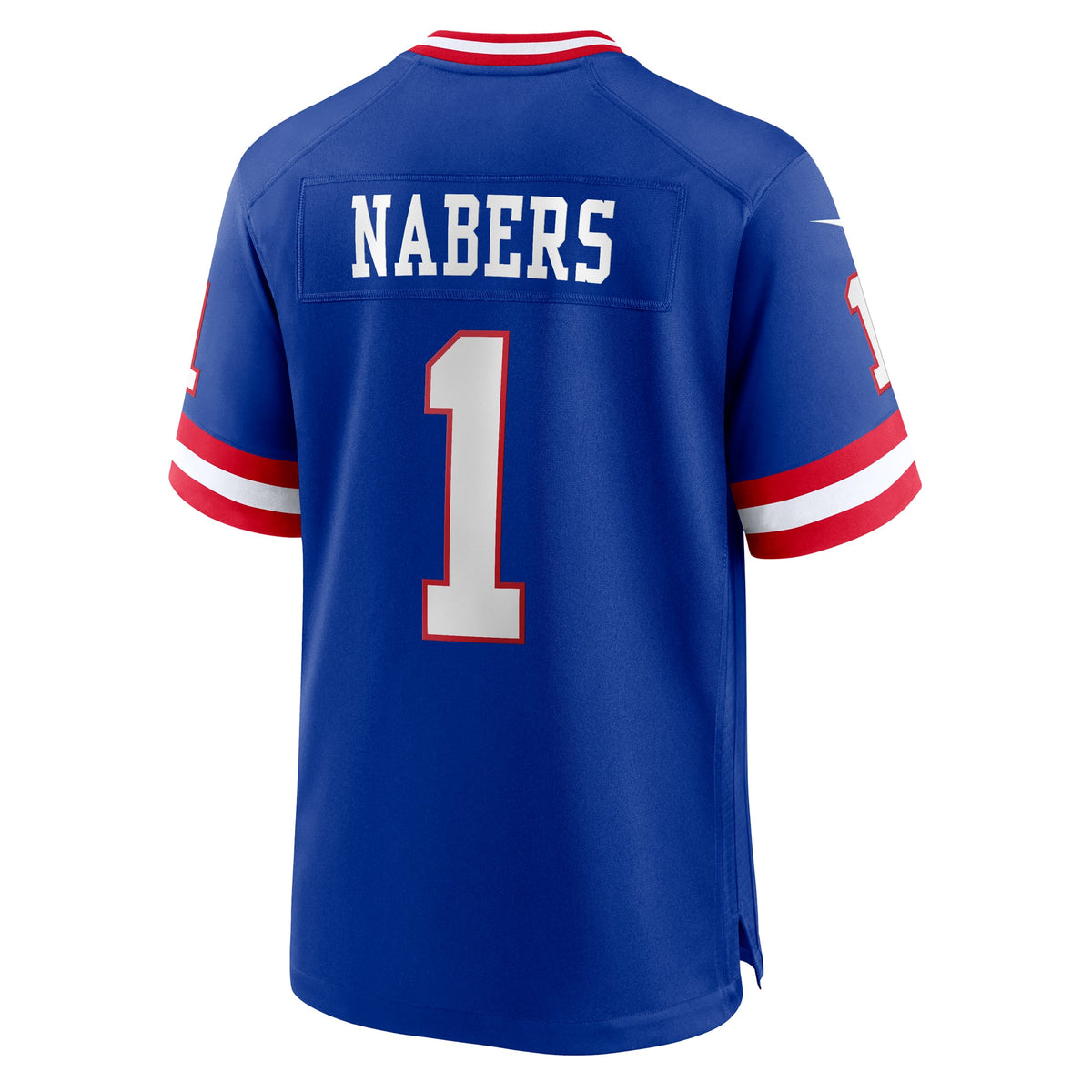 New York Giants Malik Nabers Nike Royal Game Player Jersey