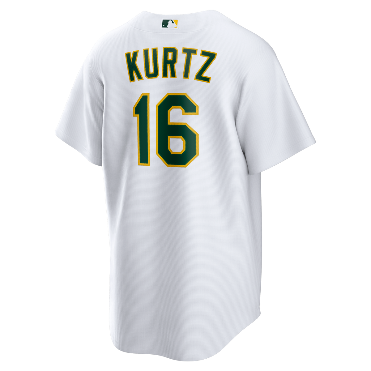 Athletics Nick Kurtz White Home Replica Player Jersey
