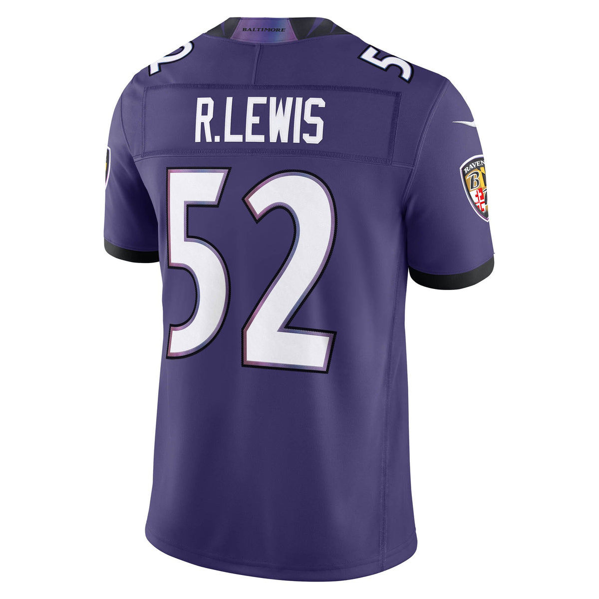 Baltimore Ravens Ray Lewis Purple Vapor F.U.S.E. Stitched Retired Limited Jersey