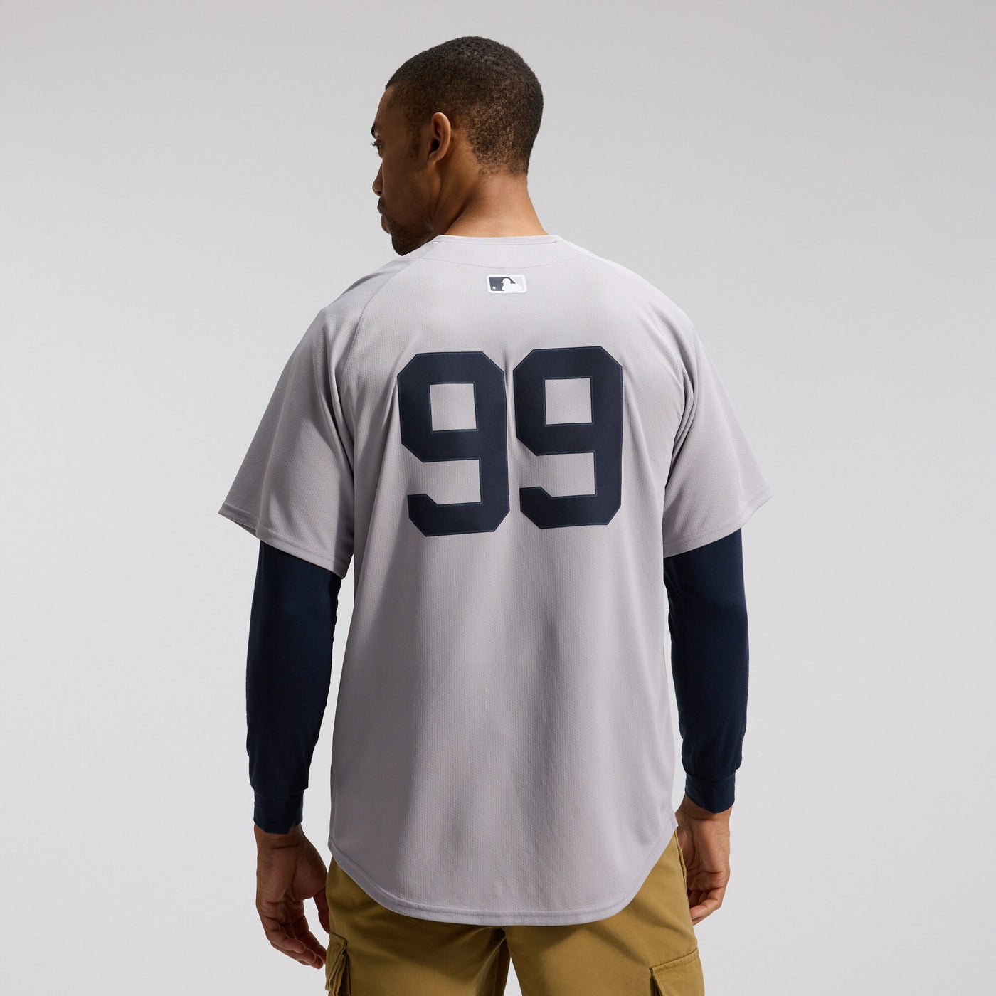New York Yankees Aaron Judge Nike Gray Road Limited Player Jersey