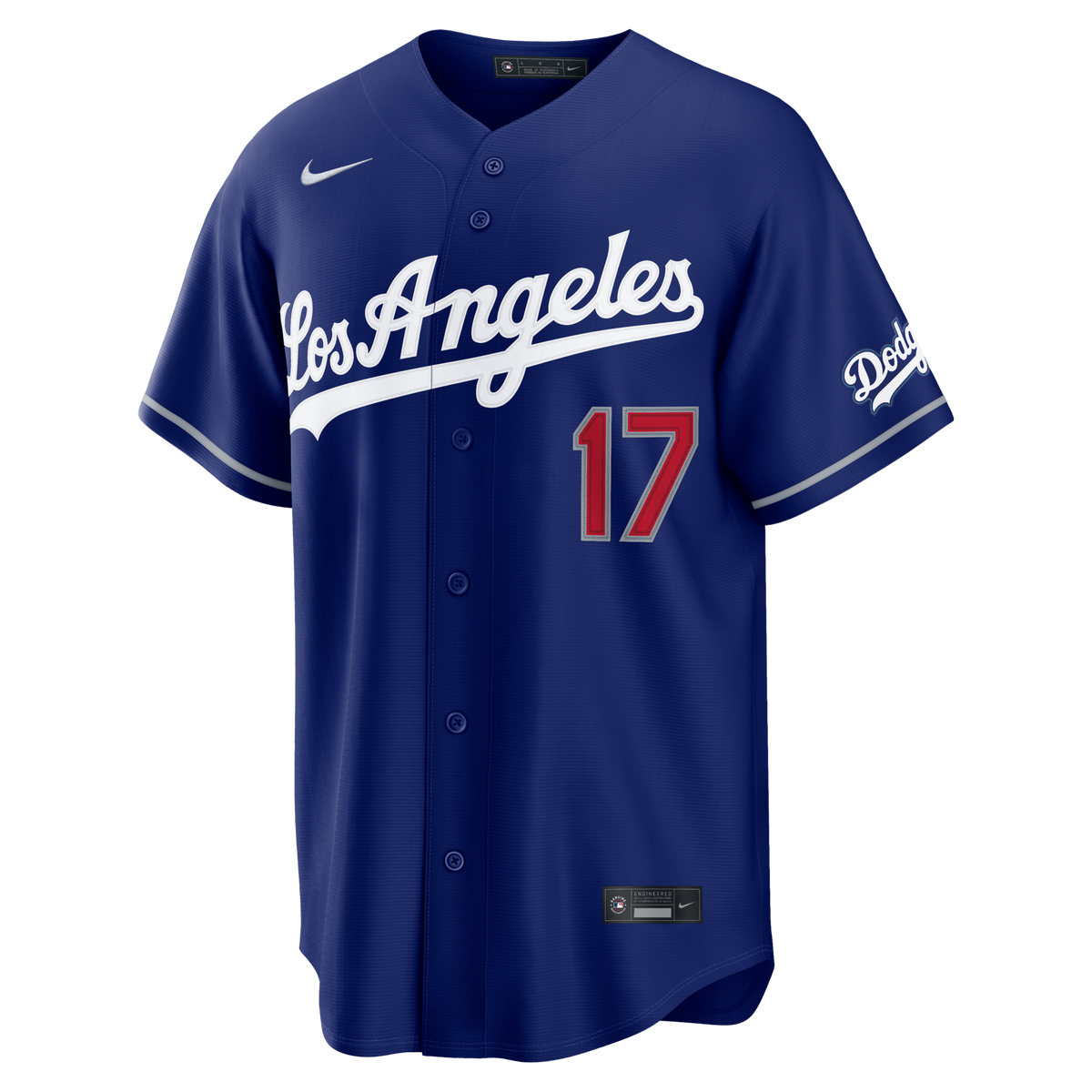 Los Angeles Dodgers Shohei Ohtani Royal Kanji Alternate Stadium Jersey