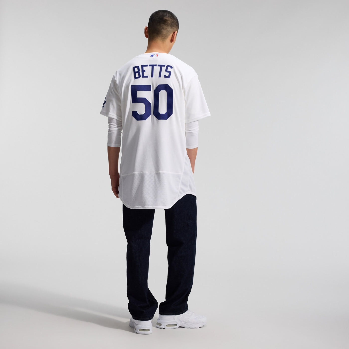 Los Angeles Dodgers Mookie Betts Nike White Home Authentic Jersey