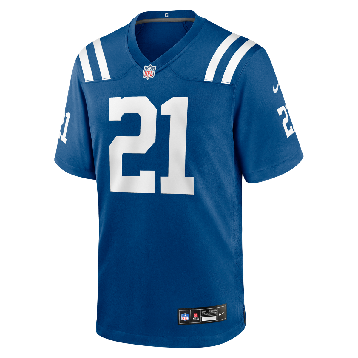 Indianapolis Colts DJ Giddens Royal Team Game Jersey